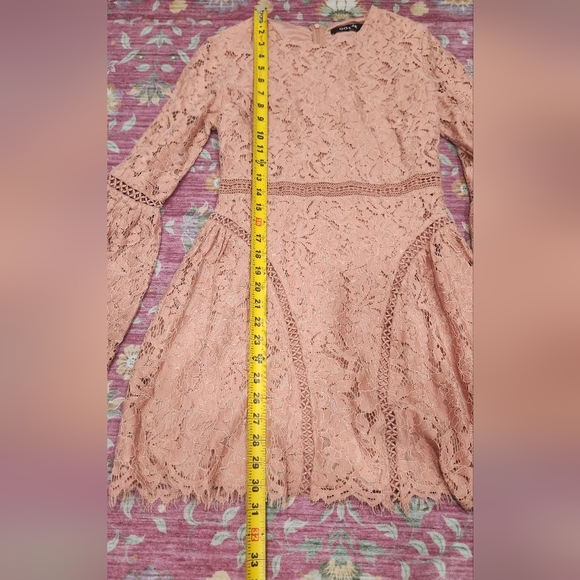 DO+BE Pink Lace Dress - Picture 3 of 7